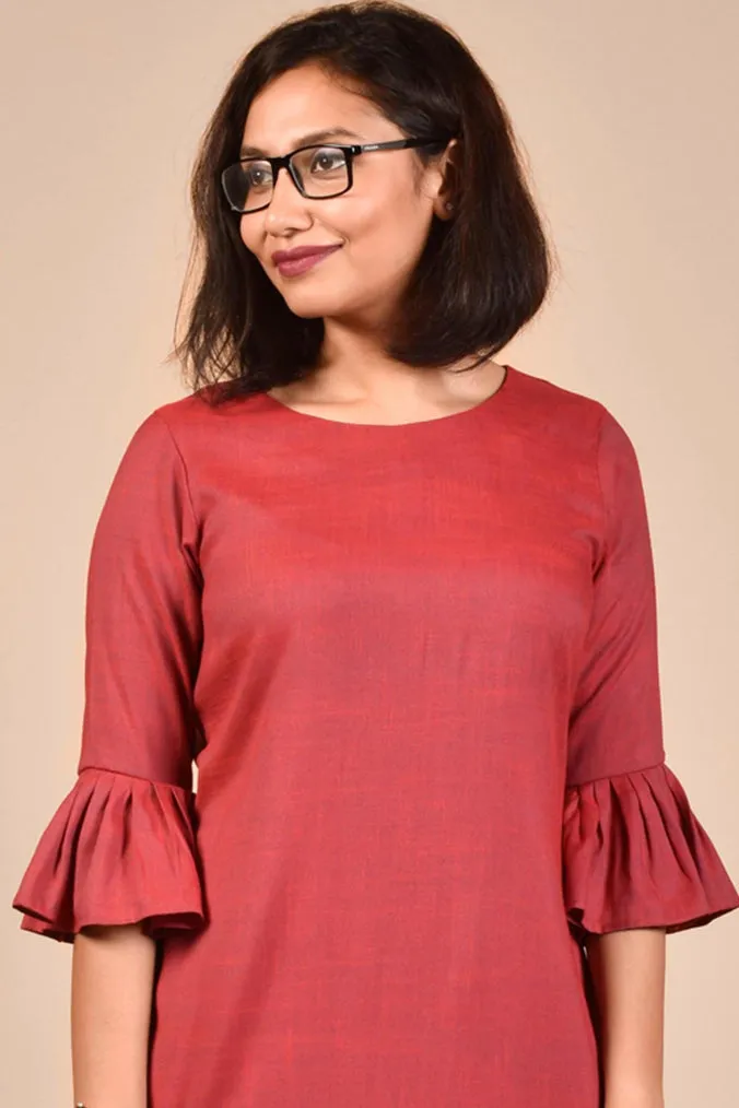 Audrey Rayon Shift Dress