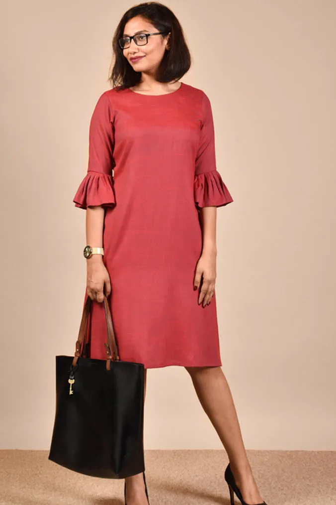 Audrey Rayon Shift Dress