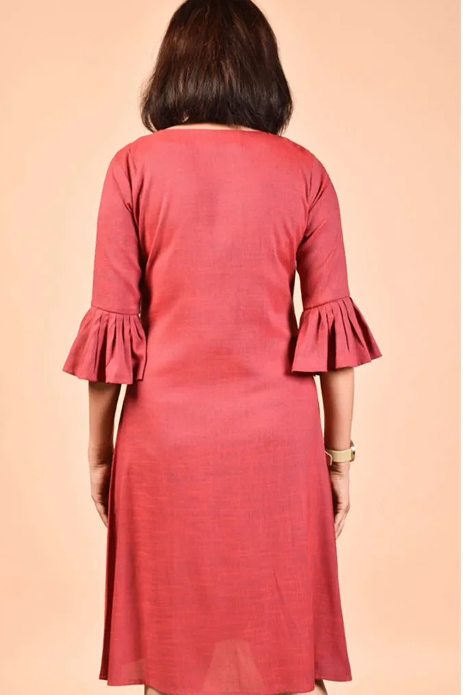 Audrey Rayon Shift Dress