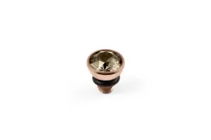 Bottone 5mm Light Silk Top Rose Gold