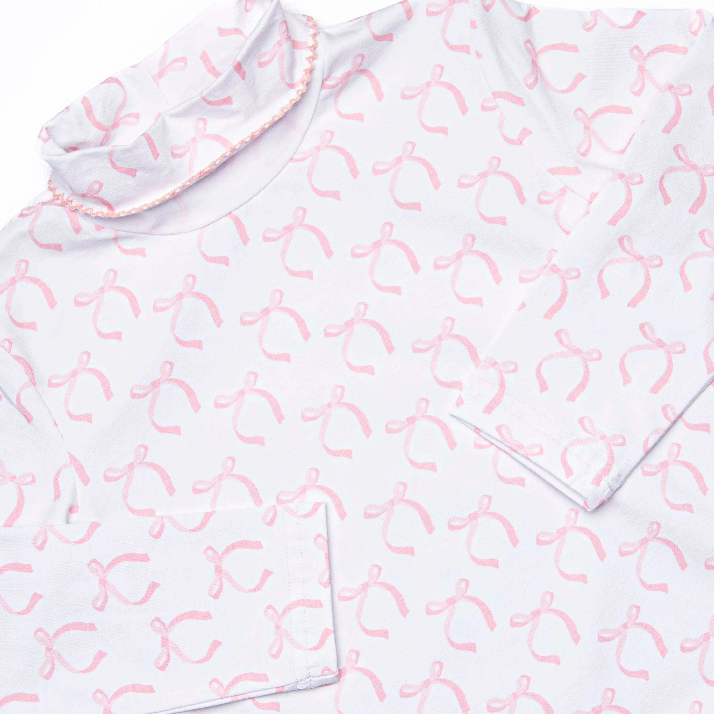 Brooklyn Bows Turtleneck, Pink