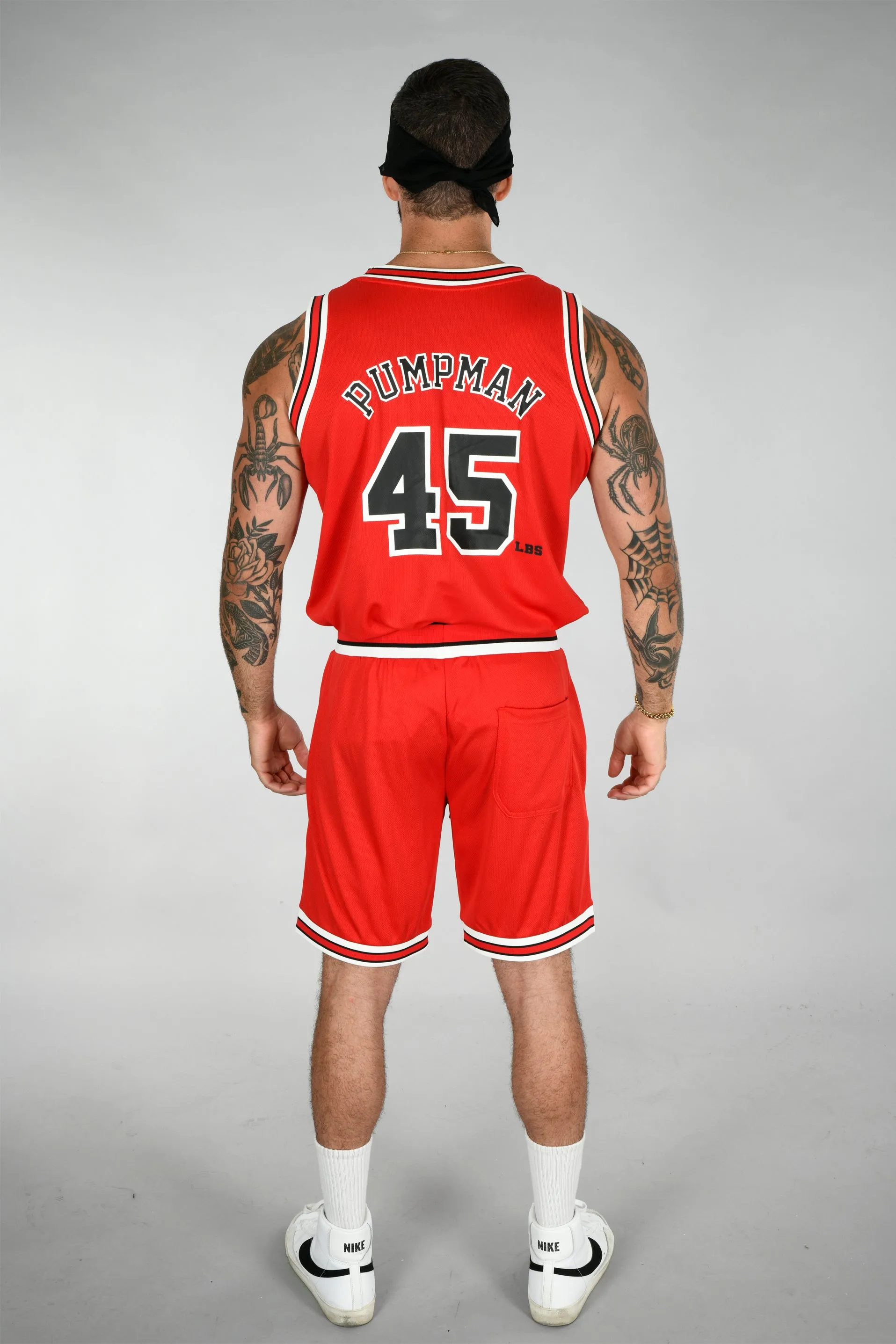 BSL Swolls Basketball Jersey Shorts BSL102 - Red