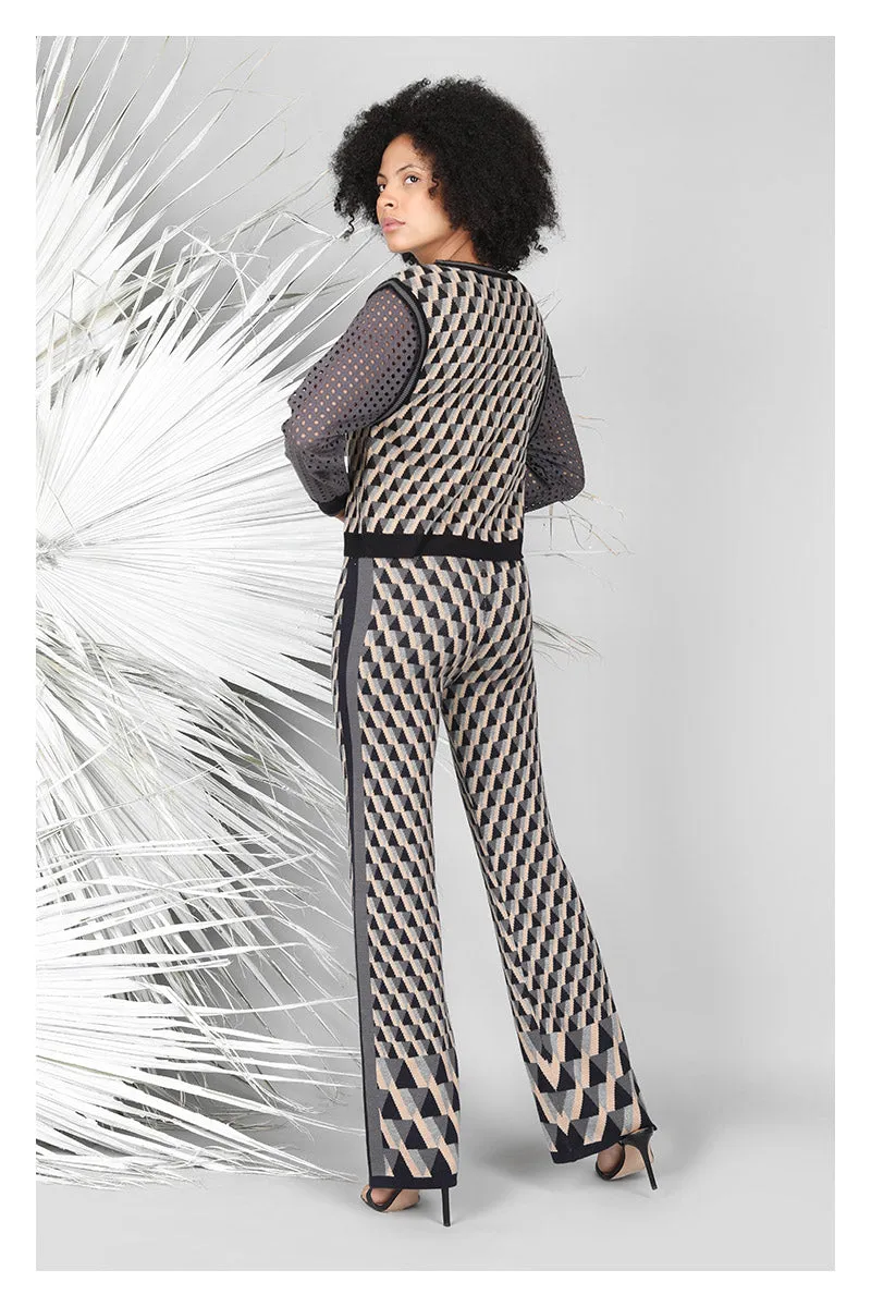 CA Phylicia Knitted Wideleg Pant