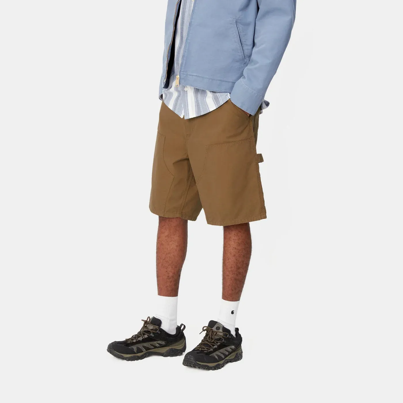 Carhartt WIP Double Knee Short Hamilton Brown