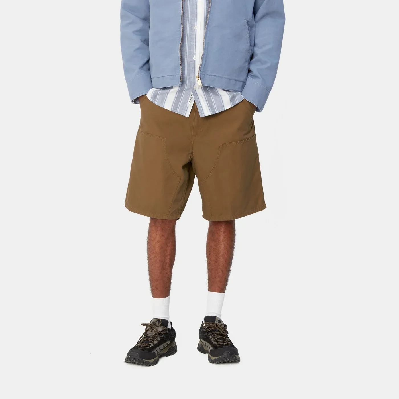 Carhartt WIP Double Knee Short Hamilton Brown