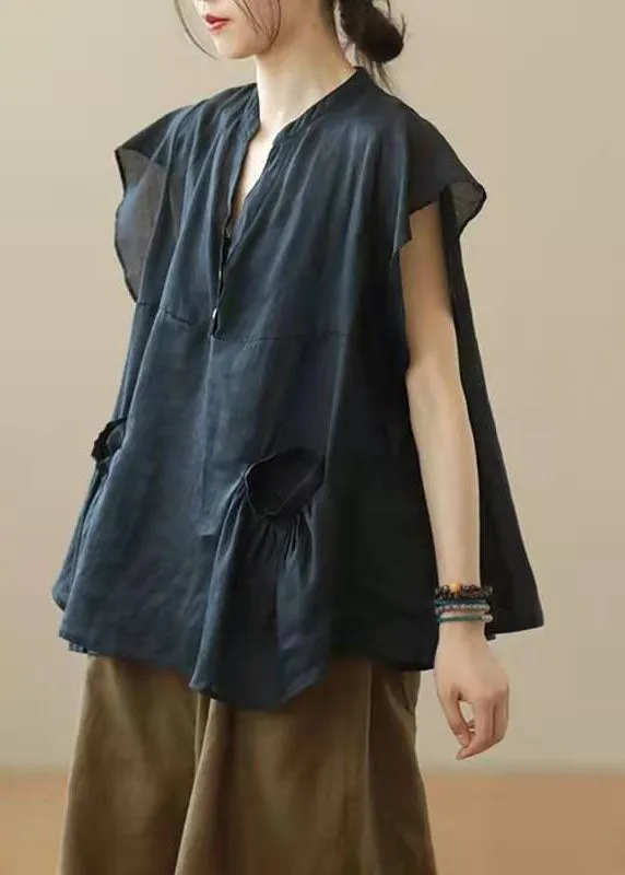 Chic Patchwork Fall Top