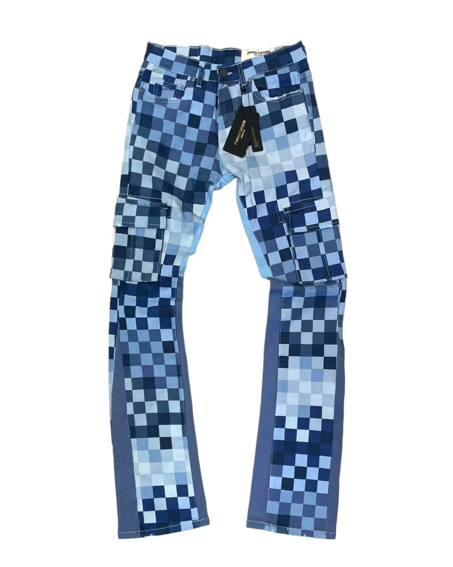 Digital Camo Twill Stacked Pant