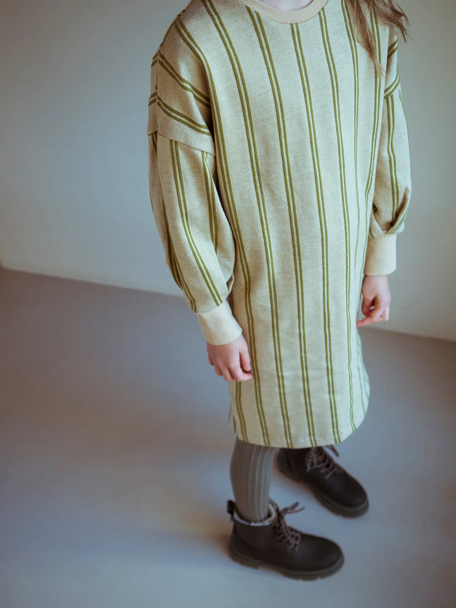 Dress Easy Leaf Stripe