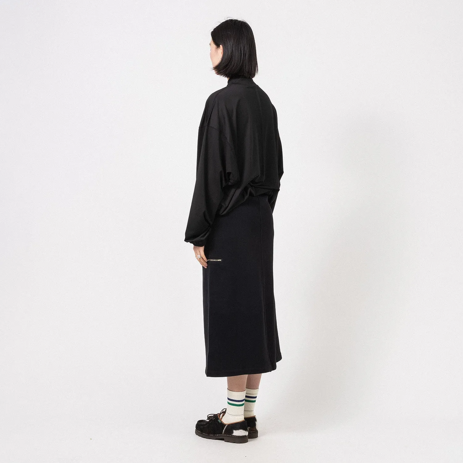 [GRAMICCI] CLASSIC SWEATSKIRT _ BLACK