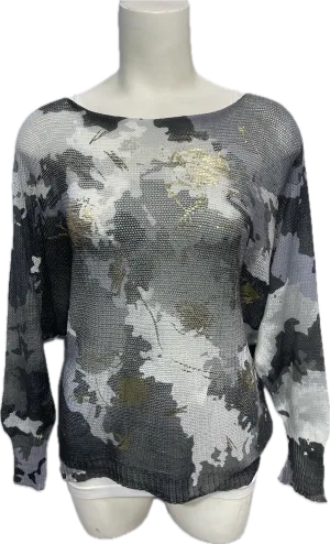 Grey Clouds mesh top