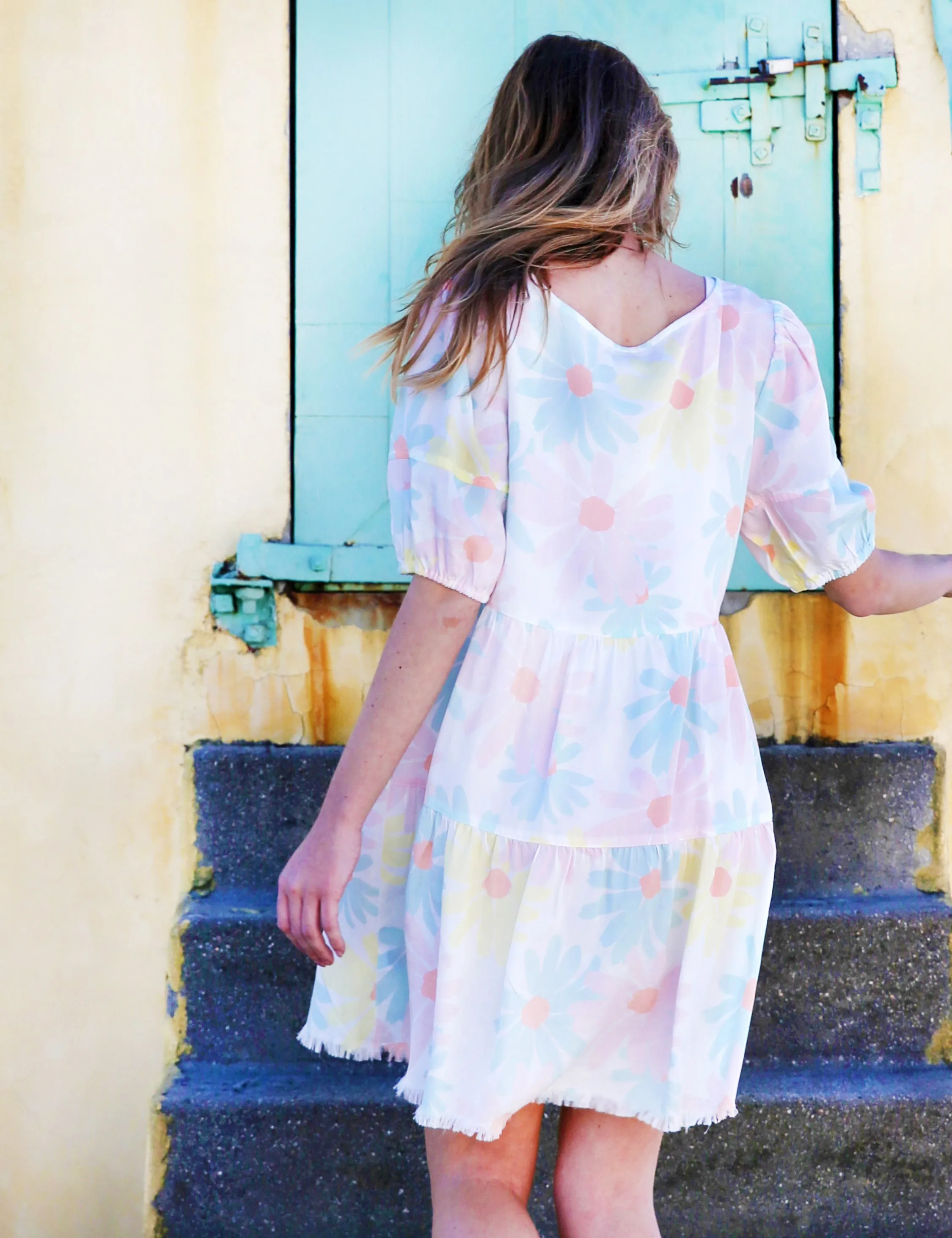 Happy Flounce Dress