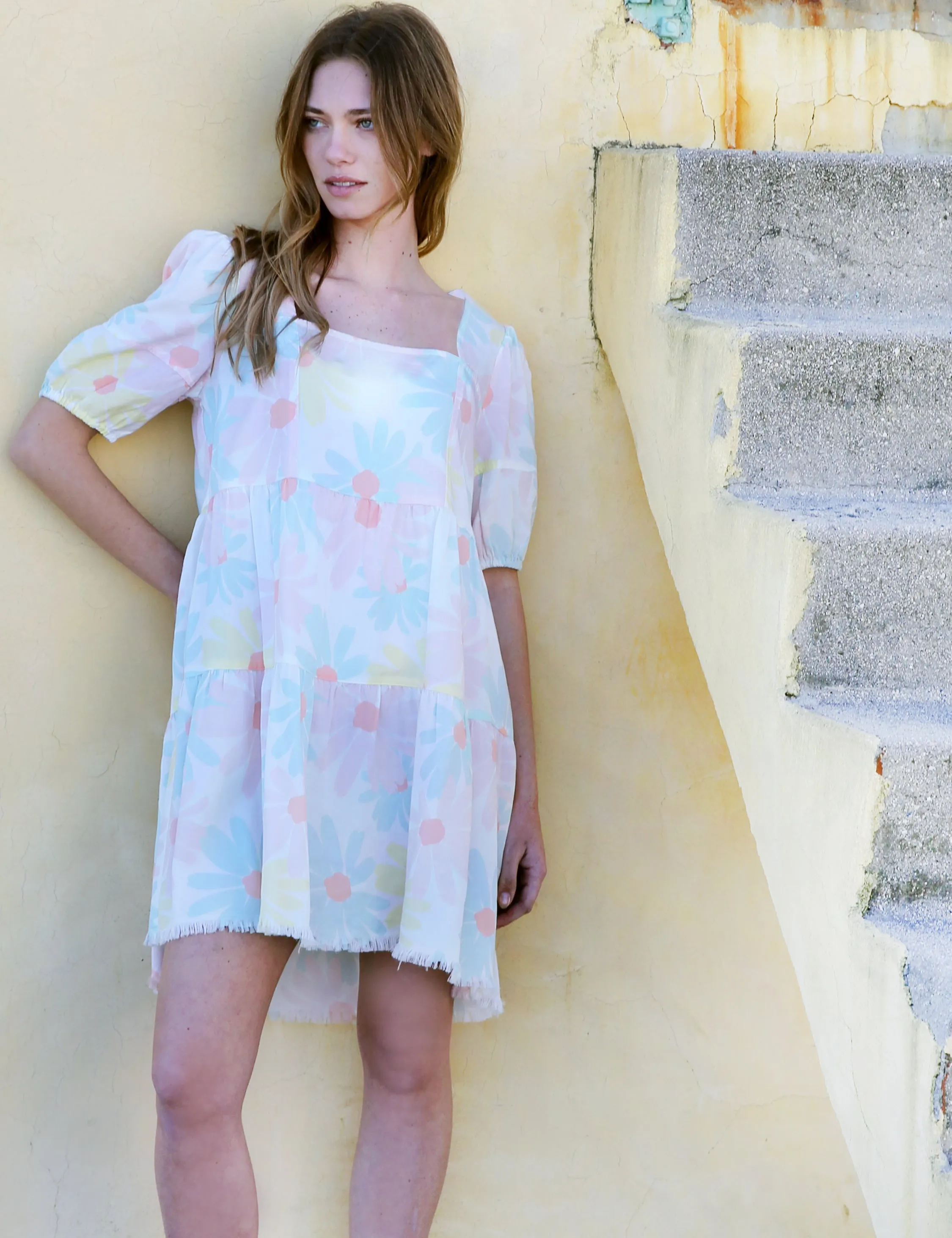 Happy Flounce Dress