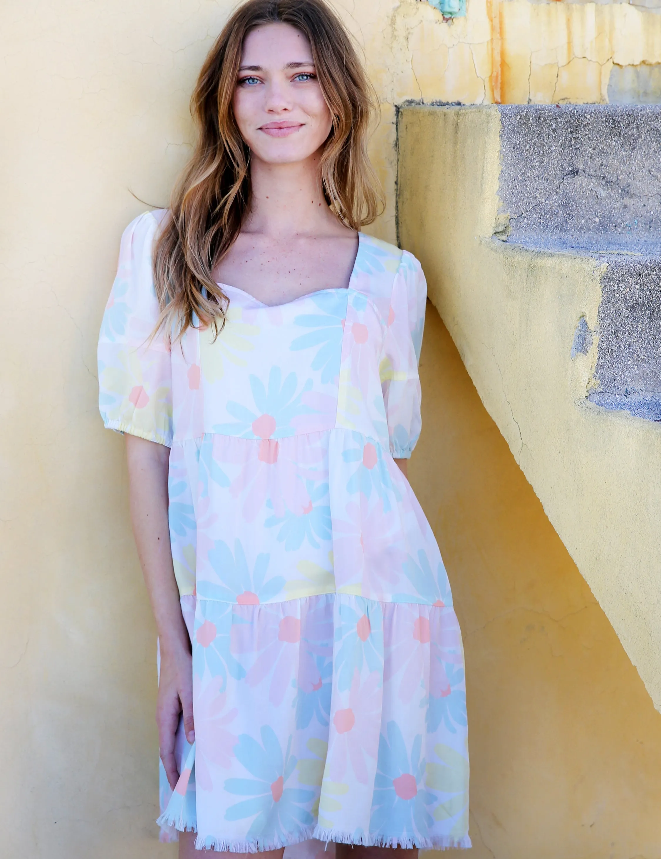 Happy Flounce Dress