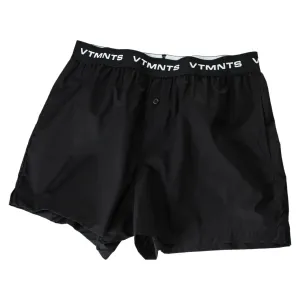 Logo Relaxed Boxer Shorts (Black)
