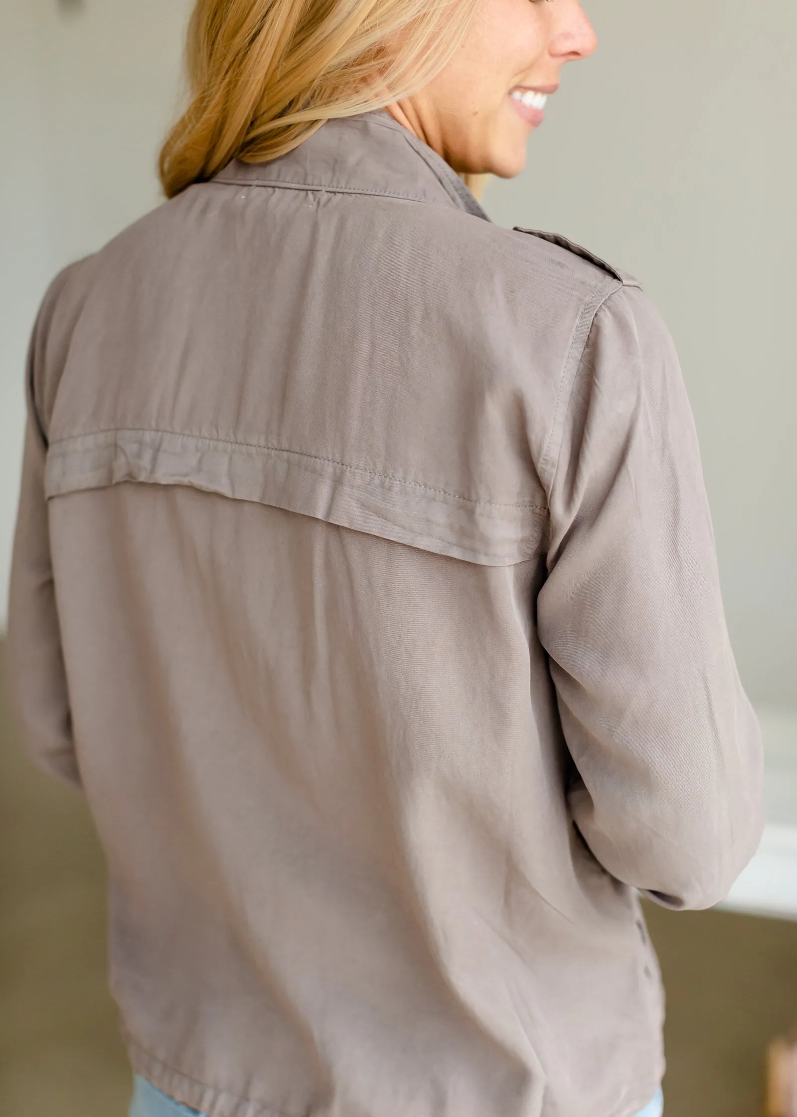 Mocha Light Weight Jacket