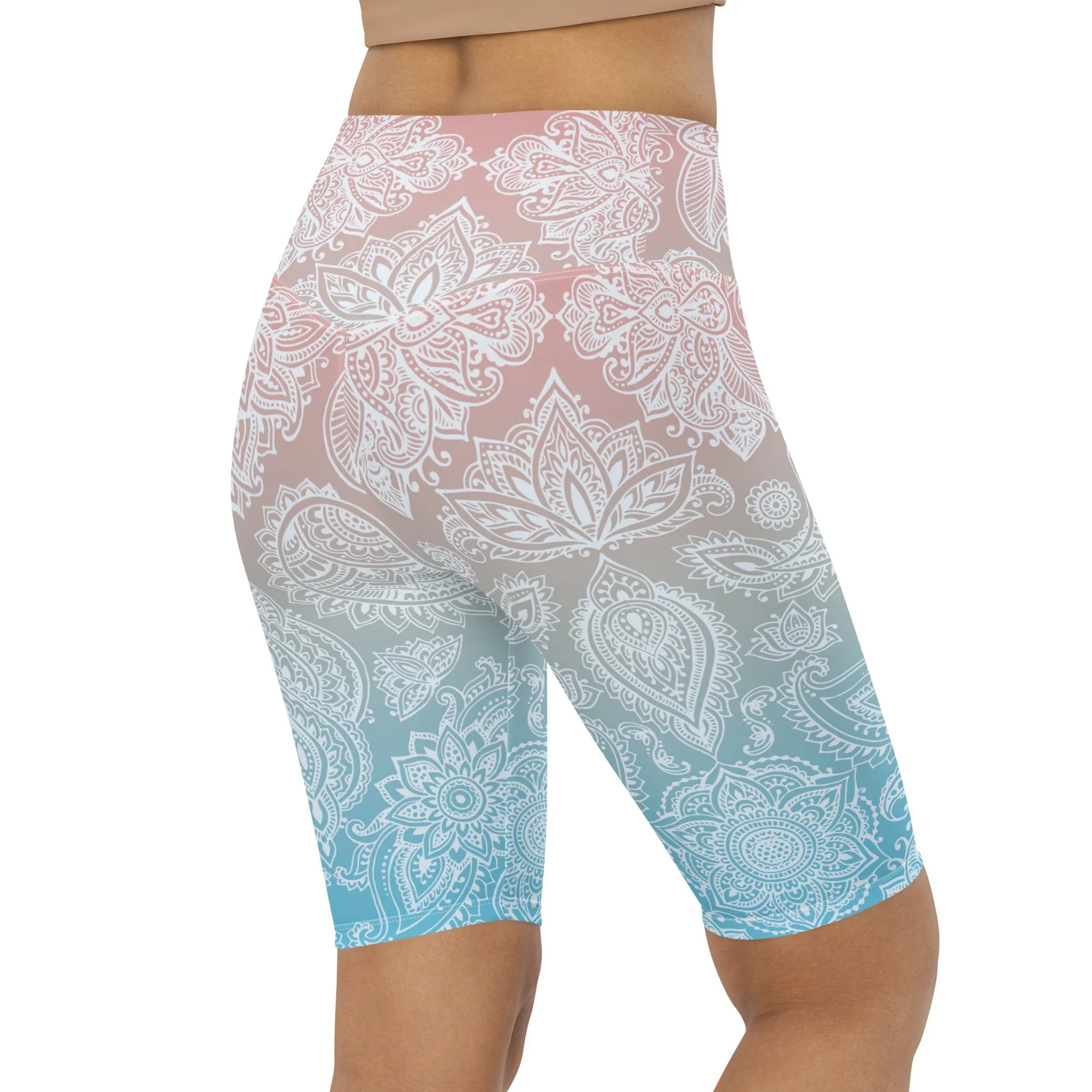 Pastel Spiritual Biker Shorts