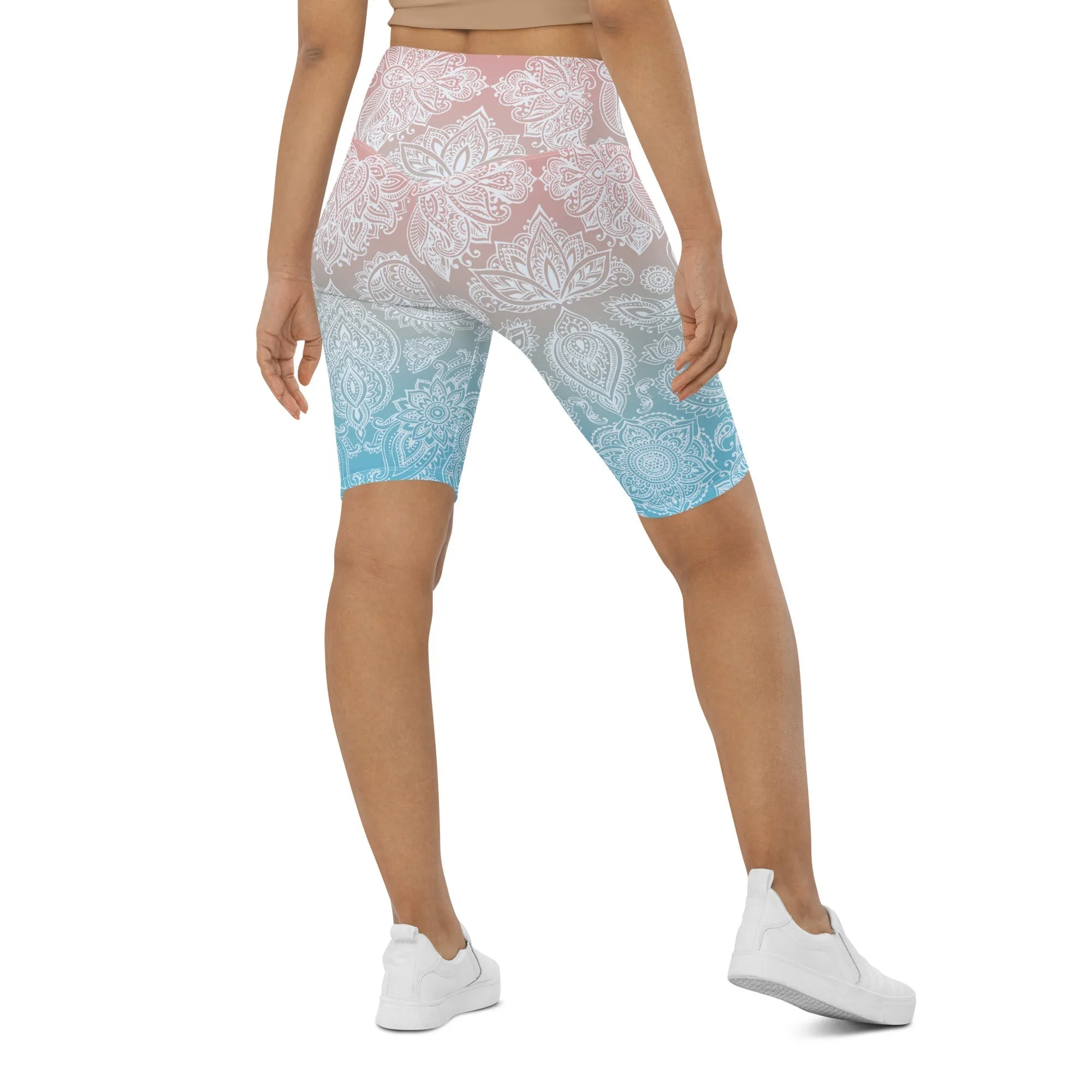 Pastel Spiritual Biker Shorts