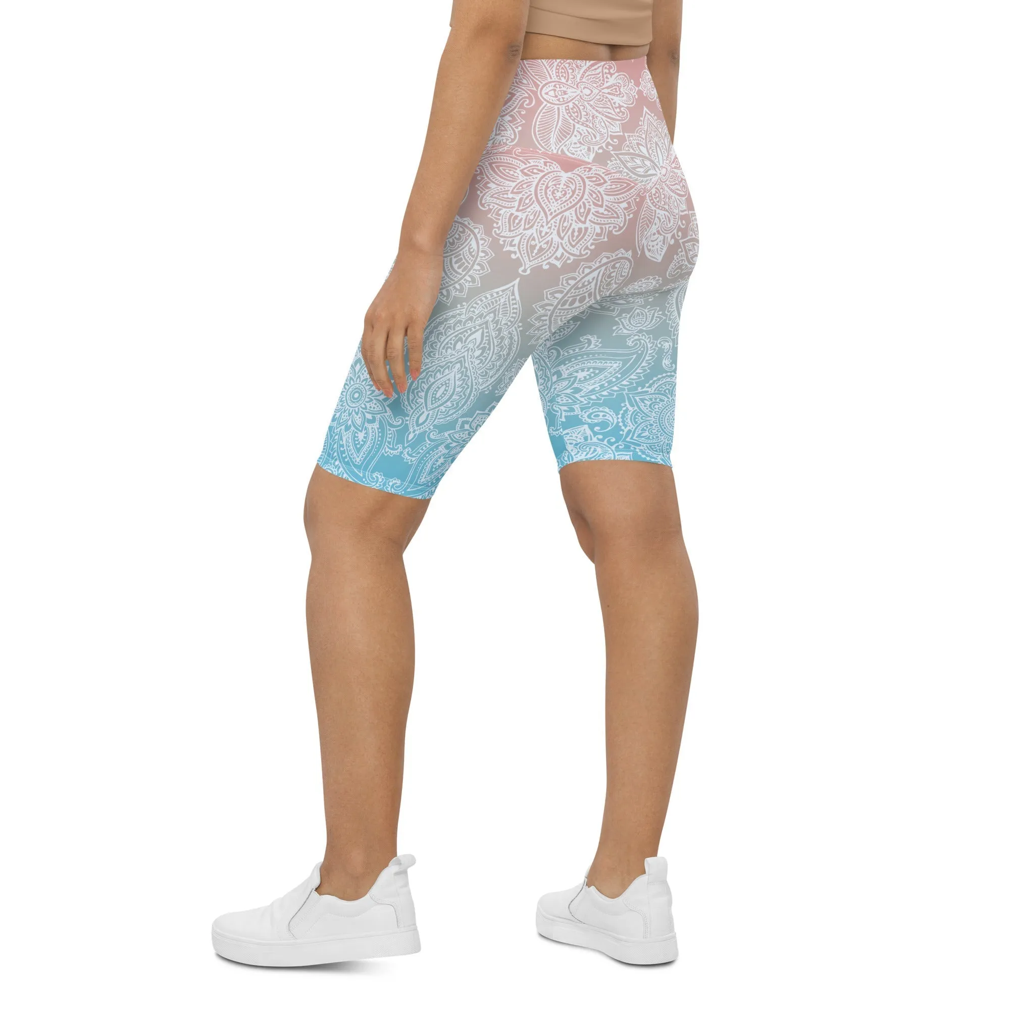 Pastel Spiritual Biker Shorts