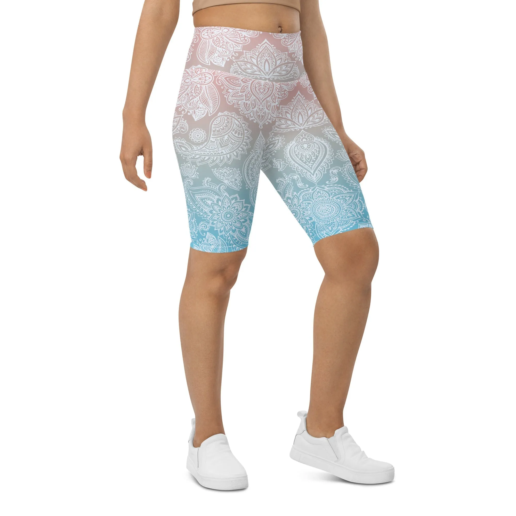 Pastel Spiritual Biker Shorts