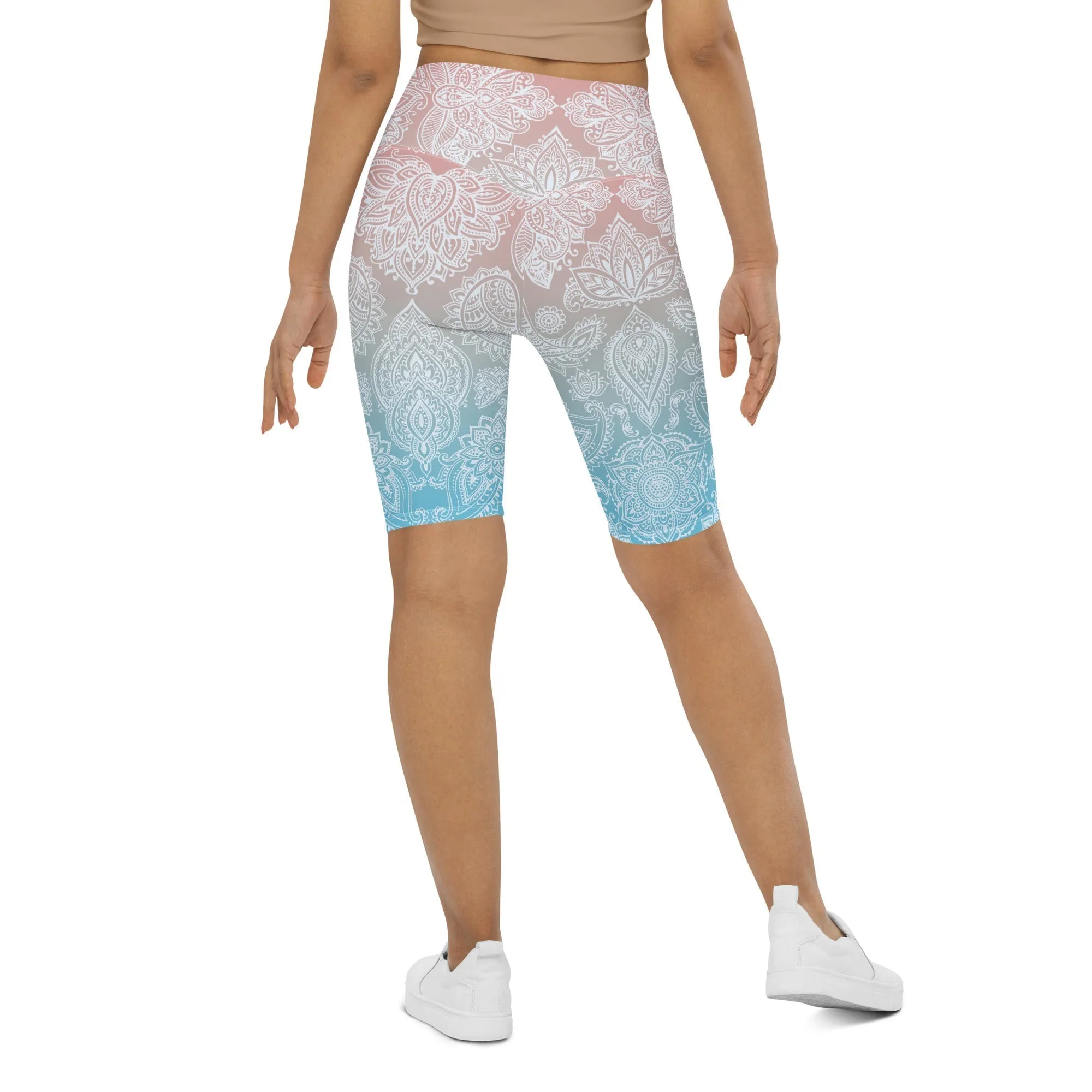 Pastel Spiritual Biker Shorts