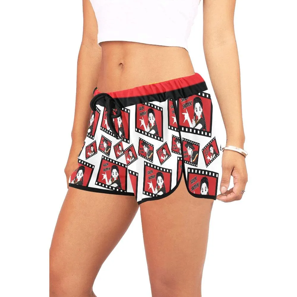 Sailor Skoden Shorts White Women's Relaxed Shorts