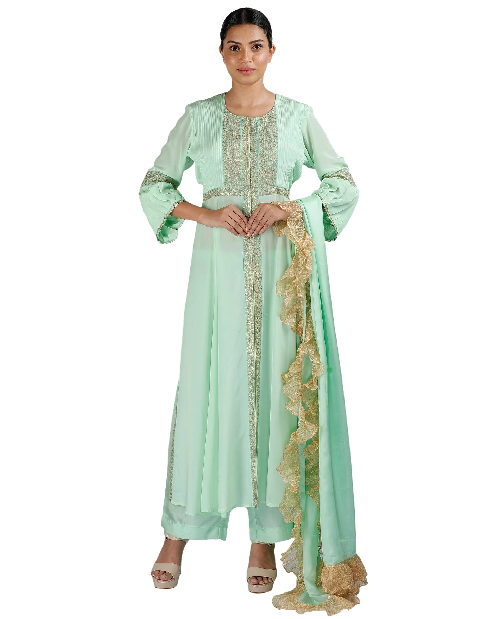 Sea Green Salwar