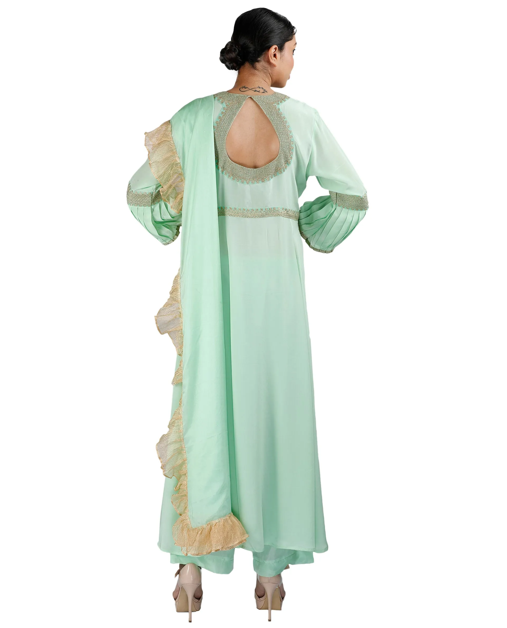Sea Green Salwar