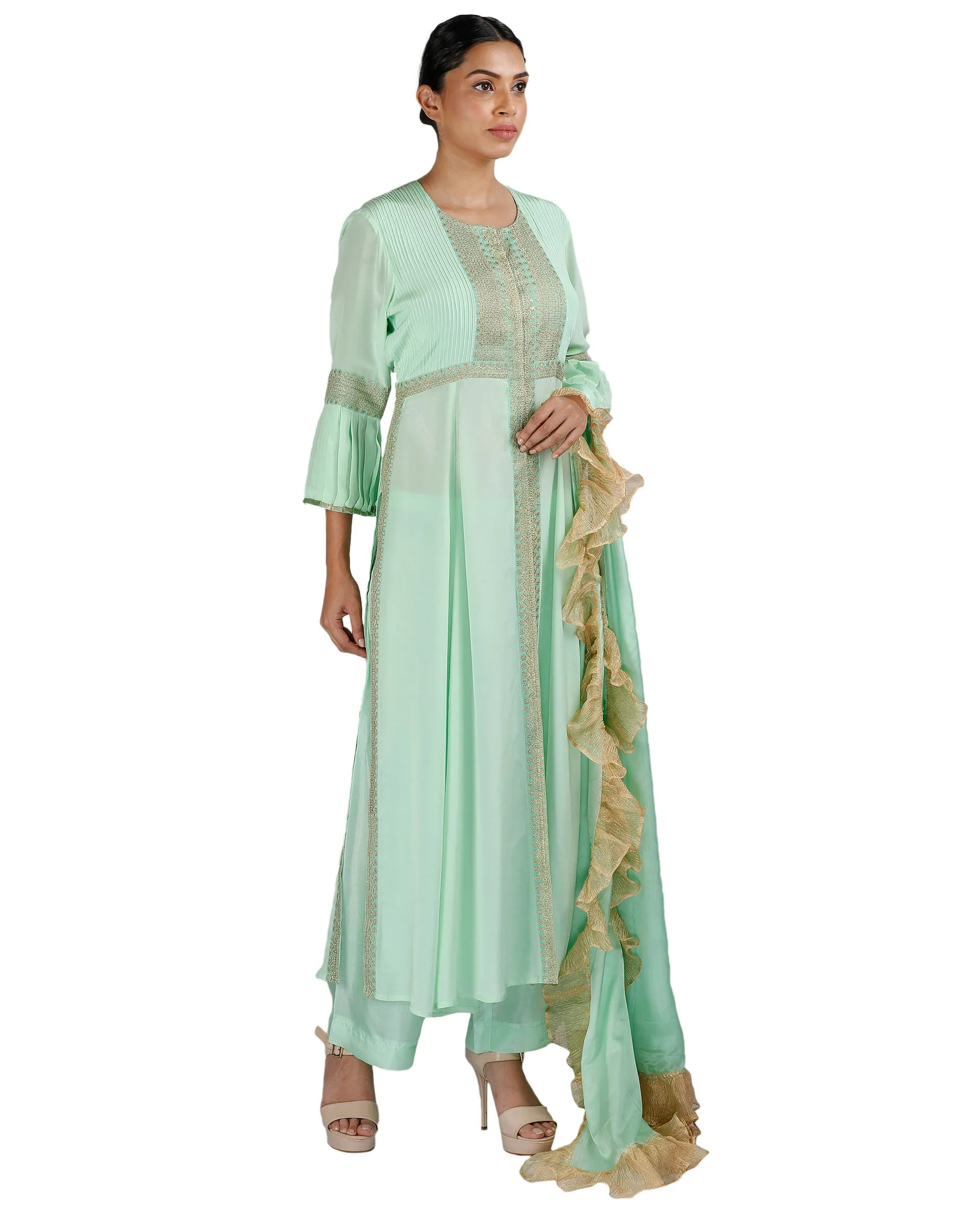 Sea Green Salwar