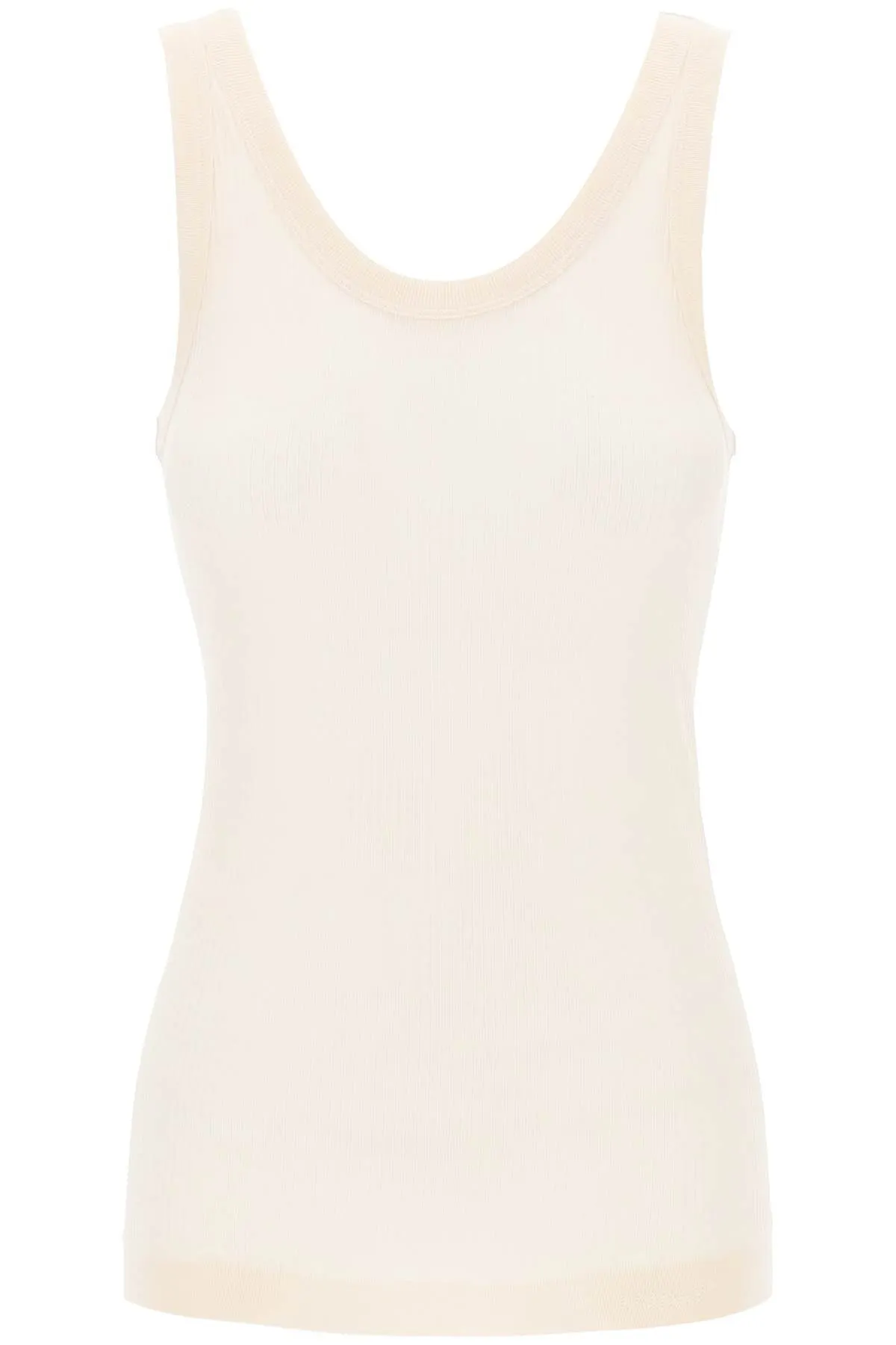 seamless sleeveless top TO1156 LK1017 LIGHT POWDER