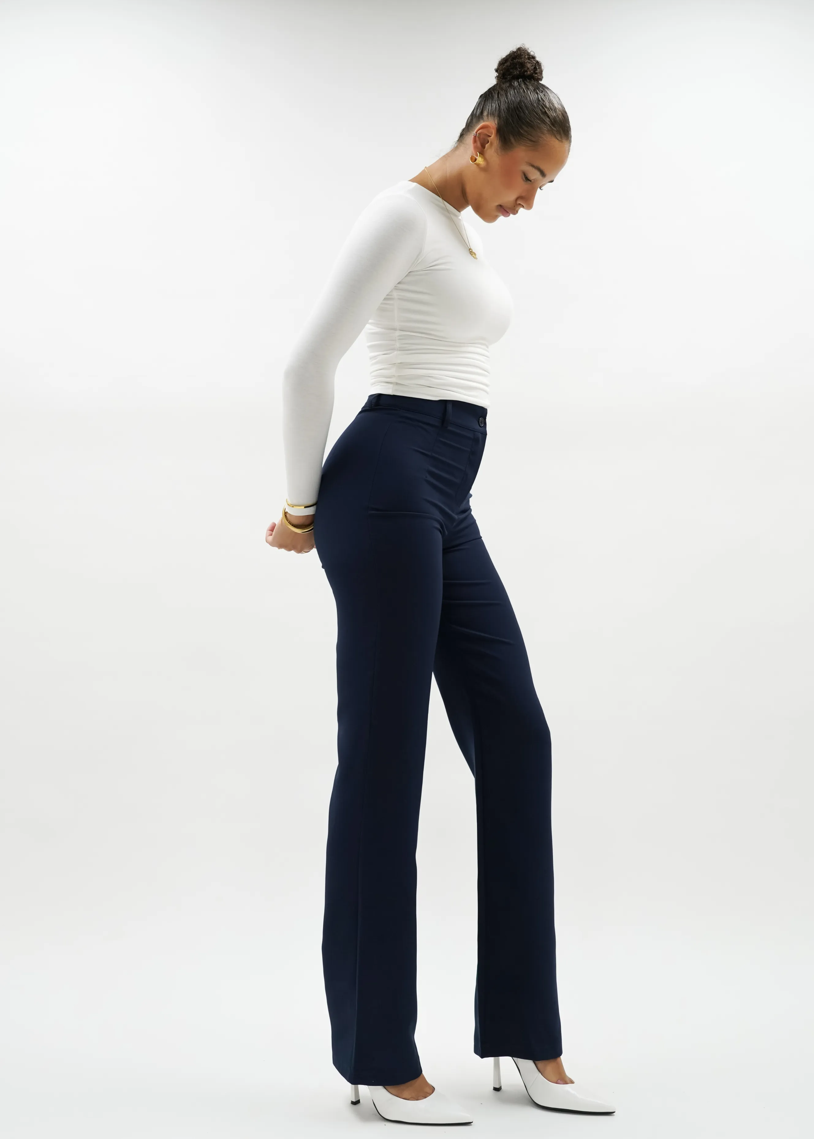 Straight leg pants classic night blue (TALL)