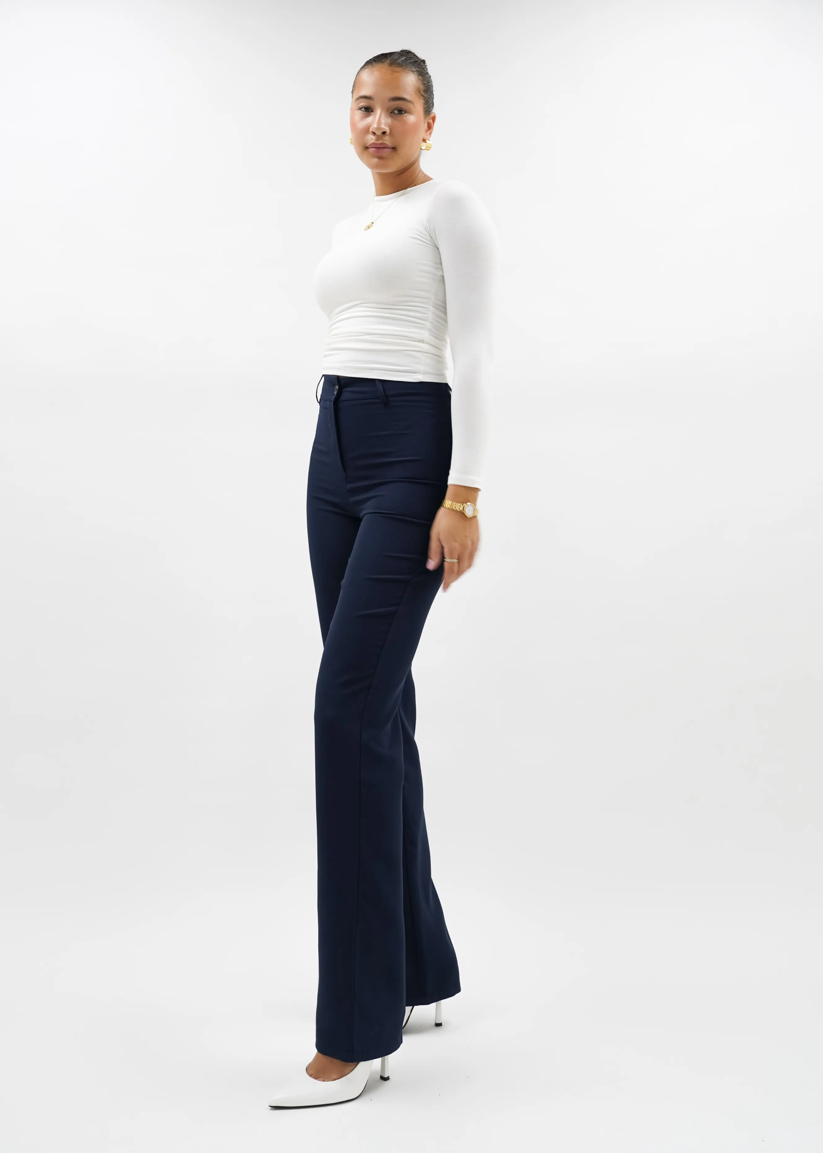 Straight leg pants classic night blue (TALL)