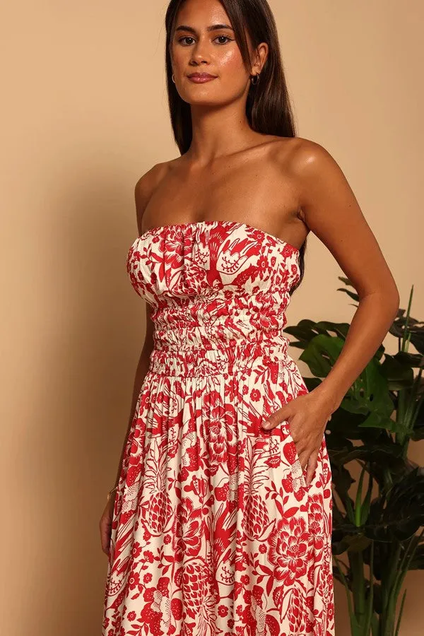 Strapless Corsica Dress