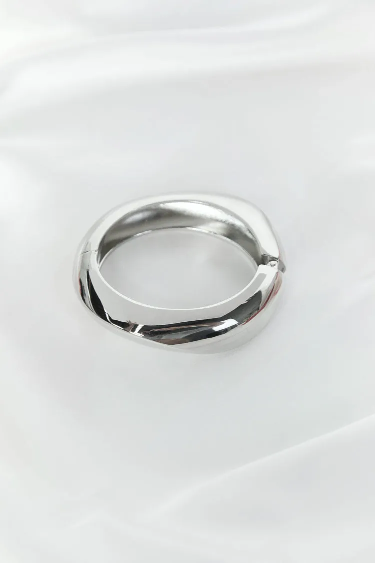Tess Silver Cuff Bracelet