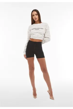 (WRUP9HC001ORG-N) Organic Cotton WR.UP® Shorts in High Waist